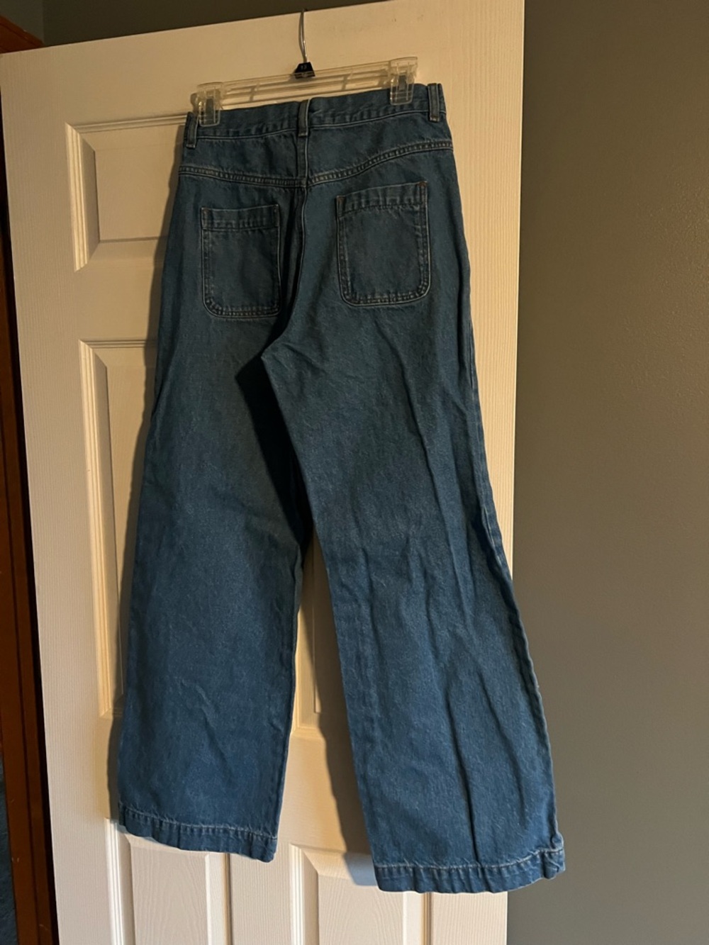 Sandro High-Rise Wide Leg Jeans - Picture 3 of 5